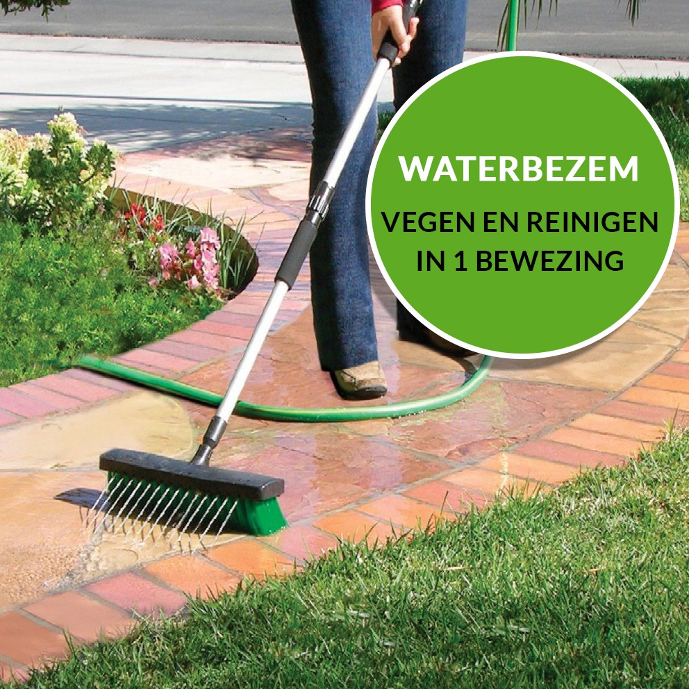 vsdeal.com - ECO Telescoop Waterbezem Vegen en Reinigen in 1 beweging vsdeal.com - ECO Telescoop Waterbezem Vegen en Reinigen in 1 beweging