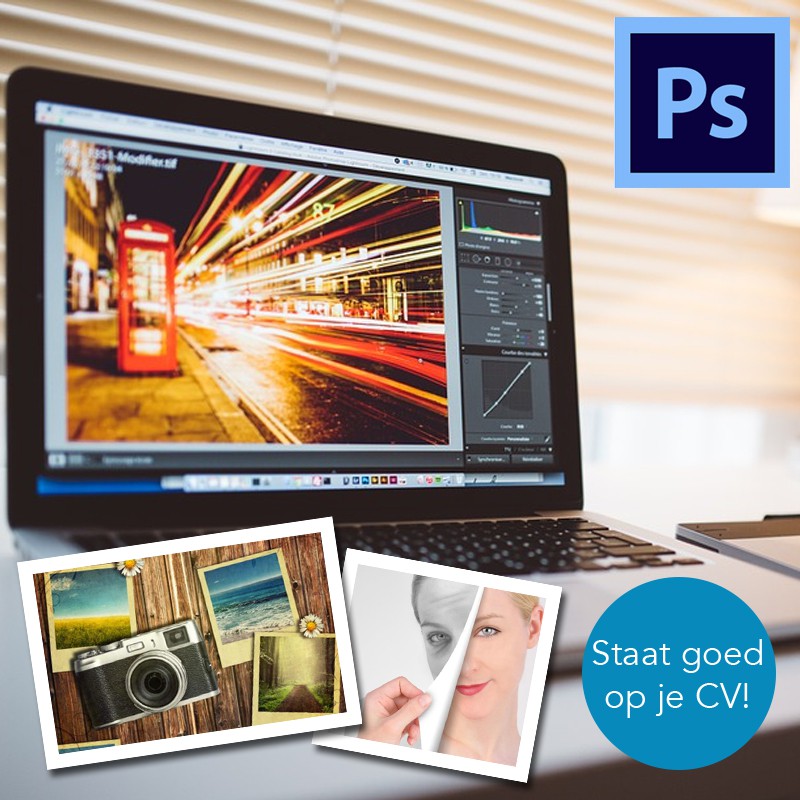 vsdeal.com - E-learning Cursus: Adobe Photoshop, inclusief examen en certificaat!