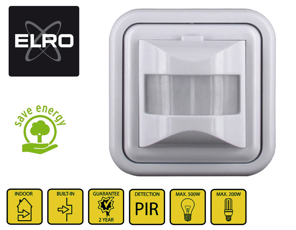 vsdeal.com - ELRO Infrarood Bewegingsdetector vsdeal.com - ELRO Infrarood Bewegingsdetector