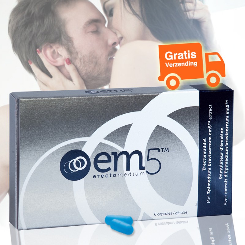 vsdeal.com - EM5 PK - 6 Capsules - Erectiepillen | Gratis verzending! OP=OP