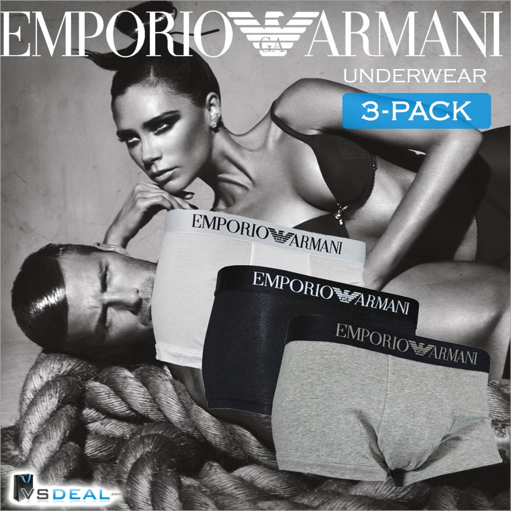 vsdeal.com - Emporio Armani Herenboxershorts 3 Pack vsdeal.com - Emporio Armani Herenboxershorts 3 Pack