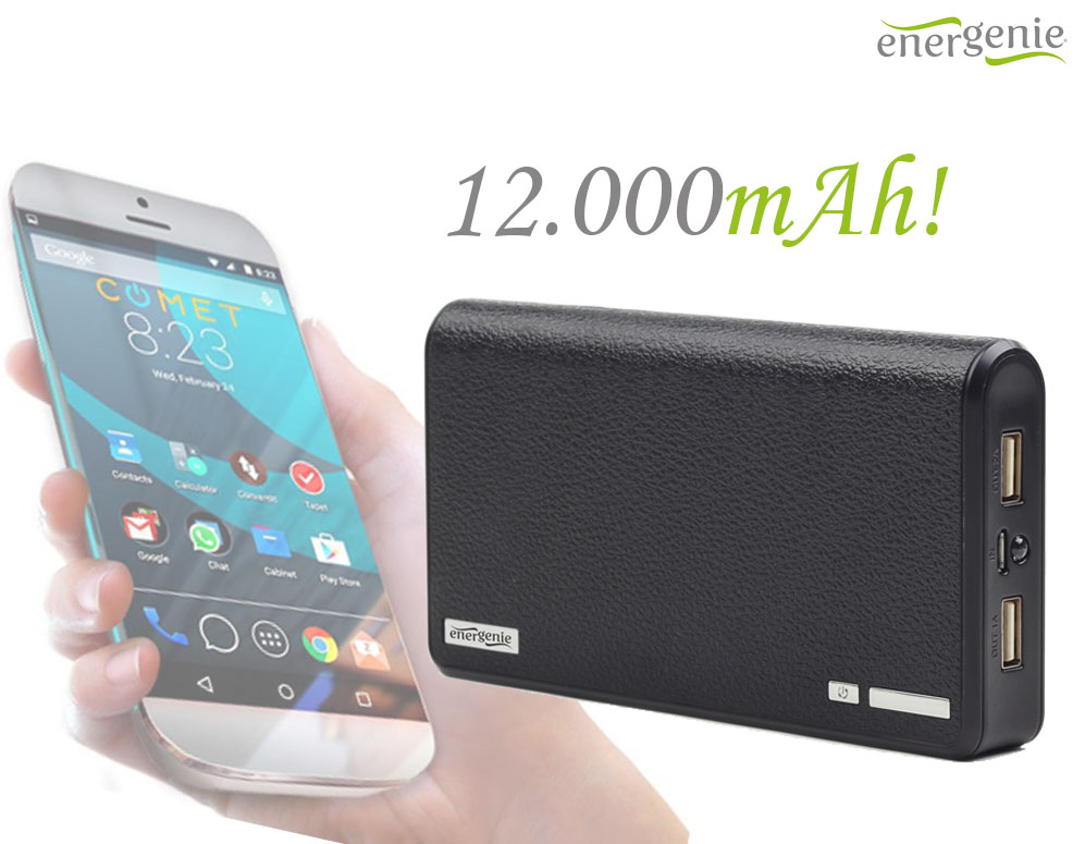 vsdeal.com - Energenie 12.000mAh Powerbank vsdeal.com - Energenie 12.000mAh Powerbank