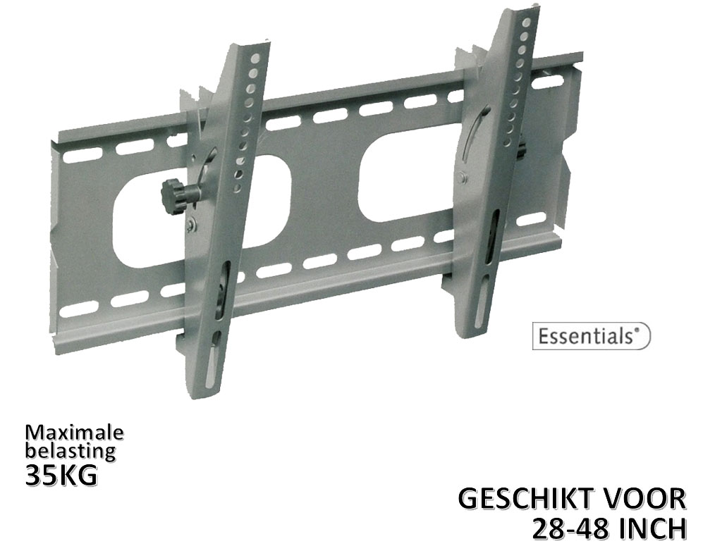 vsdeal.com - Essentials 28 tot 48 inch TV Muurbeugel - Met Tilt functie vsdeal.com - Essentials 28 tot 48 inch TV Muurbeugel - Met Tilt functie