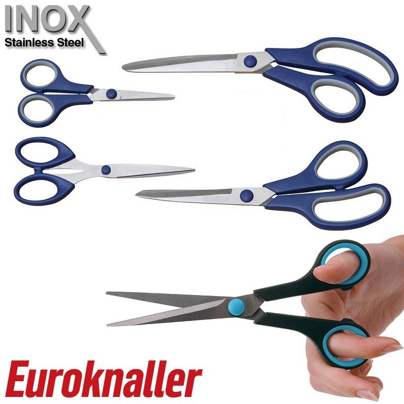 vsdeal.com - Euroknaller 4 delige RVS Scharenset in 4 Trendy Kleuren vsdeal.com - Euroknaller 4 delige RVS Scharenset in 4 Trendy Kleuren