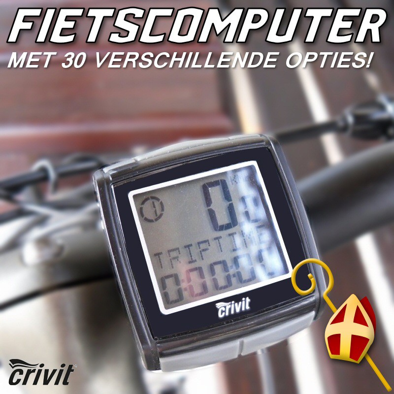 vsdeal.com - Euroknaller Fietscomputer met 30 functies OP=OP