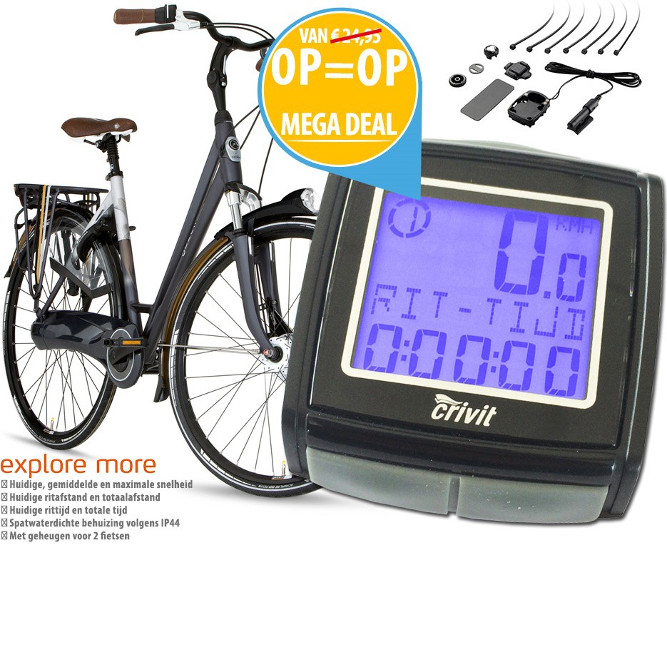 vsdeal.com - Euroknaller Fietscomputer met 30 functies ! vsdeal.com - Euroknaller Fietscomputer met 30 functies !
