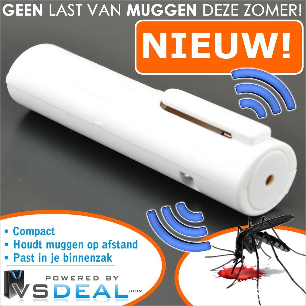 vsdeal.com - Euroknaller Ultrasone Muggenverjager!