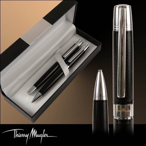 vsdeal.com - Exclusieve Thierry Mugler Pennen Design Set vsdeal.com - Exclusieve Thierry Mugler Pennen Design Set