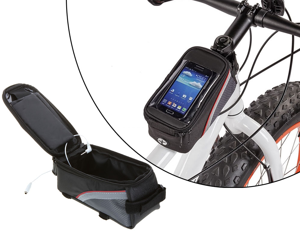 vsdeal.com - Fietsframetas met Smartphonehouder vsdeal.com - Fietsframetas met Smartphonehouder