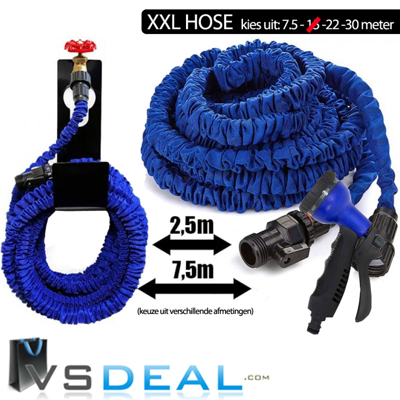 vsdeal.com - Flexibele en uitrekbare tuinslang inclusief GRATIS Sproeikop OP=OP vsdeal.com - Flexibele en uitrekbare tuinslang inclusief GRATIS Sproeikop OP=OP