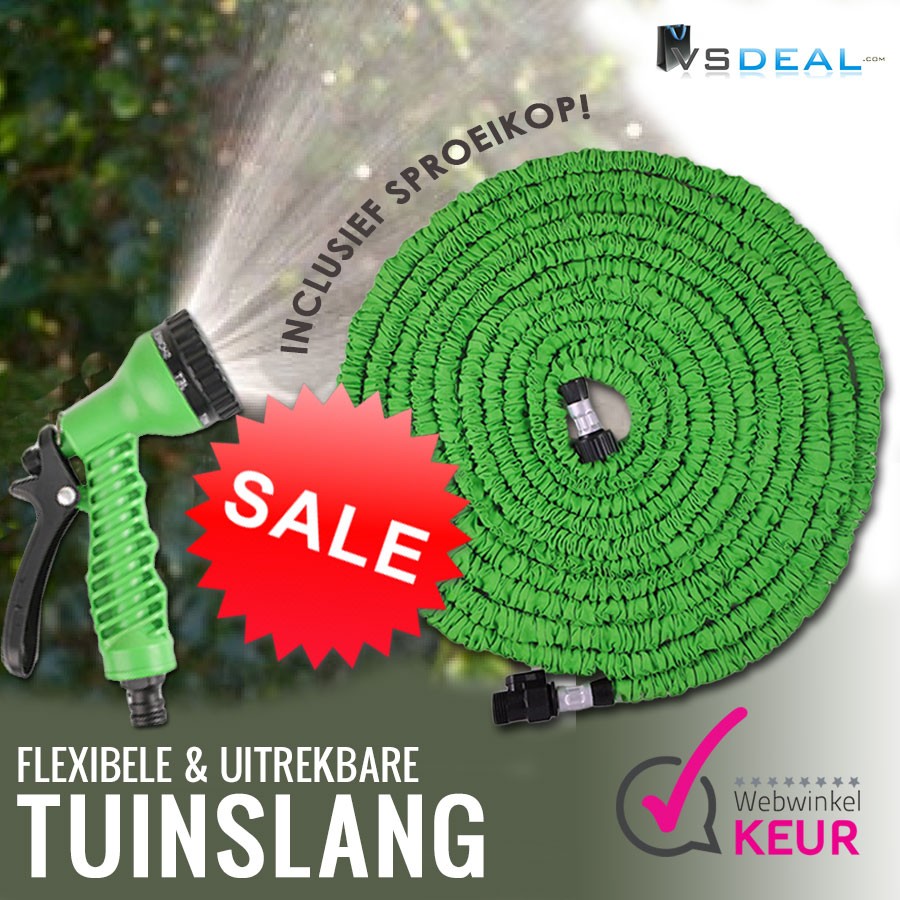 vsdeal.com - Flexibele en uitrekbare tuinslang OP=OP vsdeal.com - Flexibele en uitrekbare tuinslang OP=OP