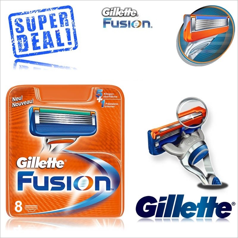 vsdeal.com - Gillette Fusion 8 Pack Scheermesjes vsdeal.com - Gillette Fusion 8 Pack Scheermesjes