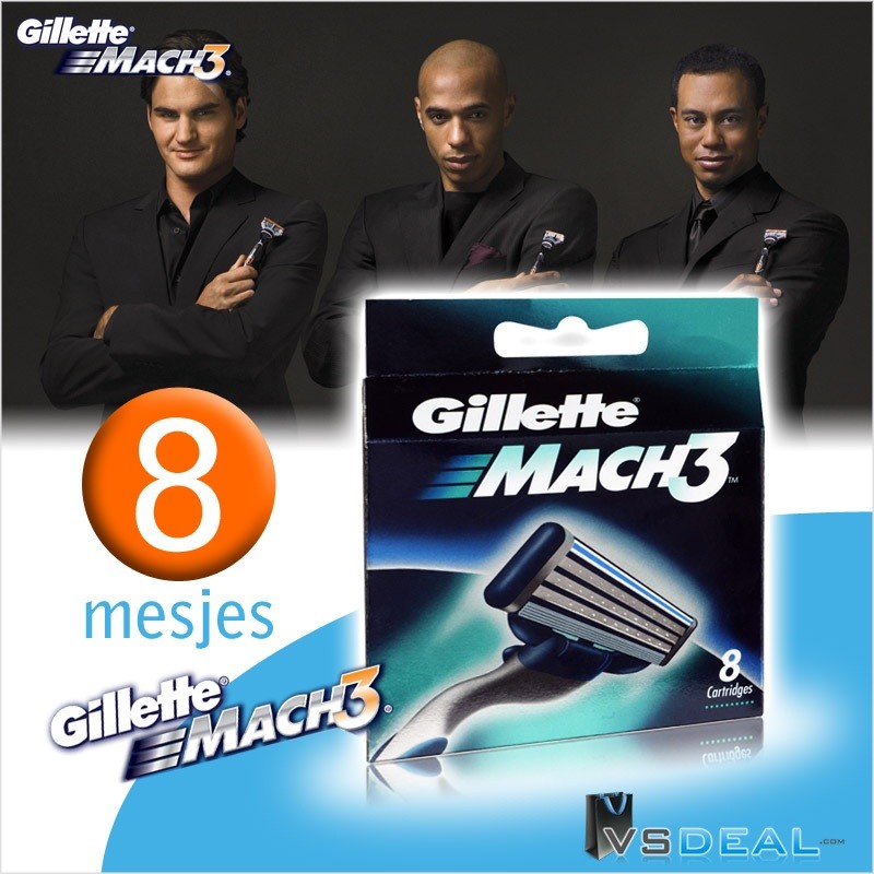 vsdeal.com - Gillette Mach3 8 Pack vsdeal.com - Gillette Mach3 8 Pack