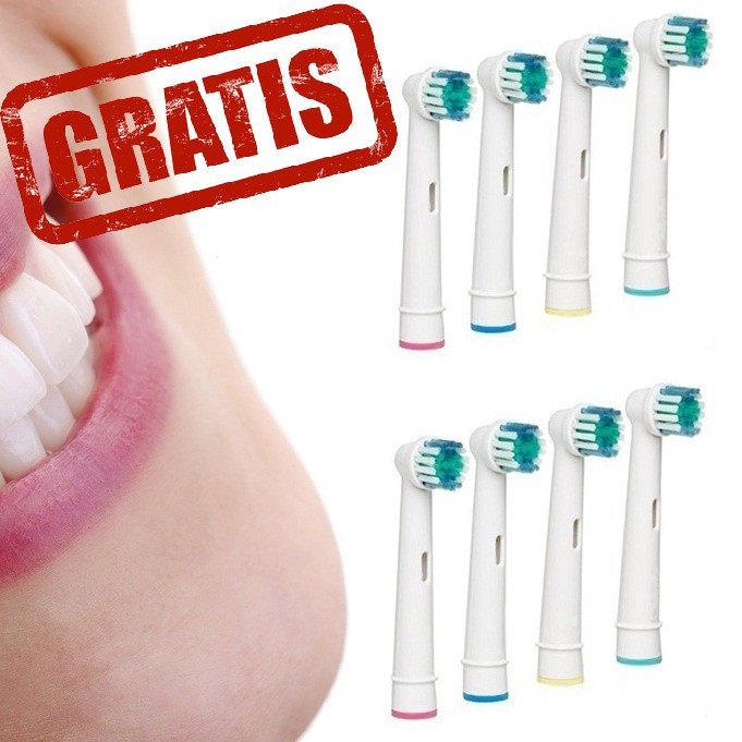 vsdeal.com - GRATIS 8 Opzetborstels voor Oral-B tandenborstels OP=OP vsdeal.com - GRATIS 8 Opzetborstels voor Oral-B tandenborstels OP=OP