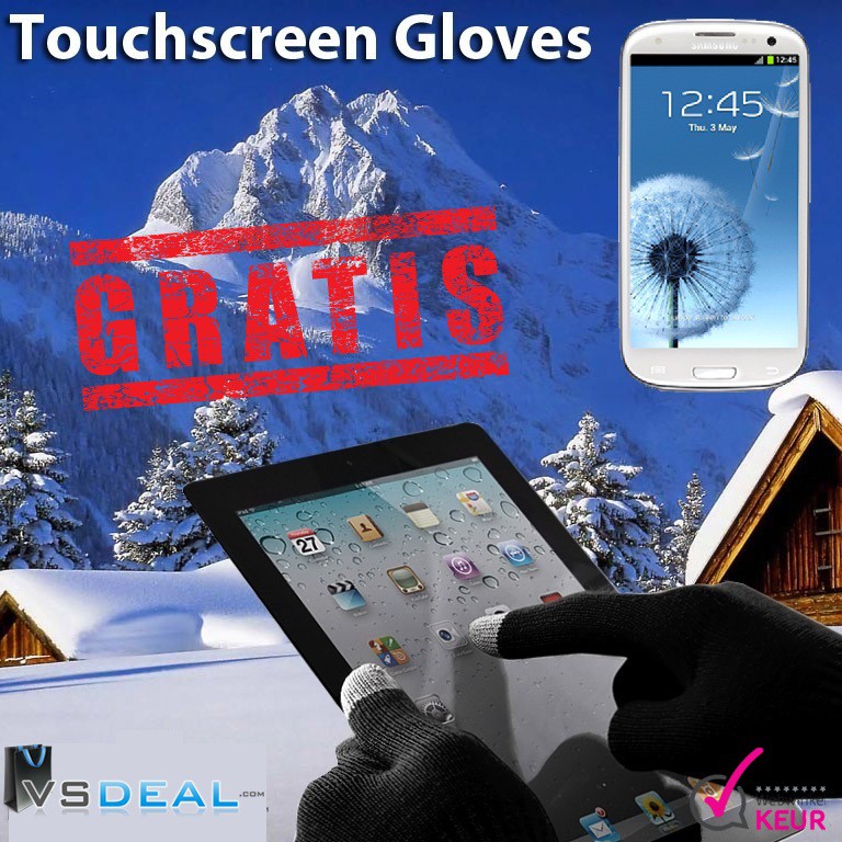 vsdeal.com - GRATIS Touchscreen Handschoenen voor Smartphones en Tablets