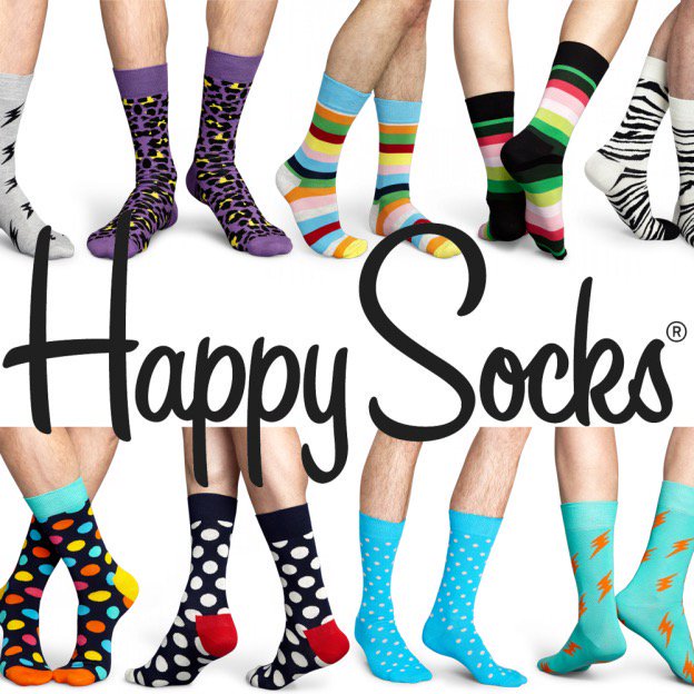 vsdeal.com - Happy Socks (5-paar) voor hem of haar