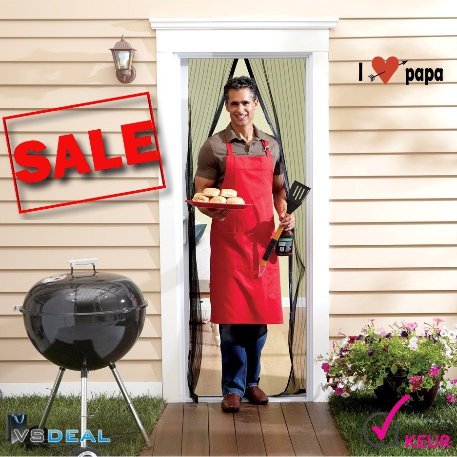 vsdeal.com - HORDEUR Zelfsluitende Magnetische Muggenscherm VaderdagTip vsdeal.com - HORDEUR Zelfsluitende Magnetische Muggenscherm VaderdagTip