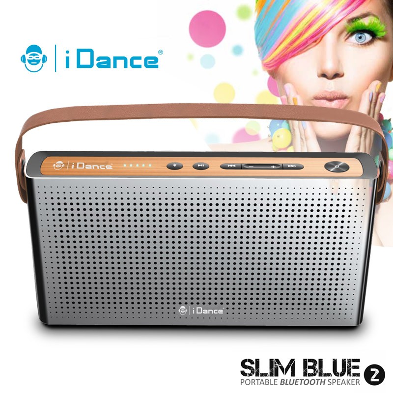 vsdeal.com - iDance Slim Blue 2 Portable Bluetooth Speaker