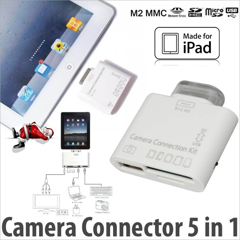 vsdeal.com - iPad Camera Connector 5-in-1 vsdeal.com - iPad Camera Connector 5-in-1