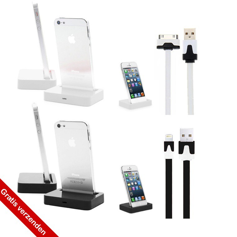 vsdeal.com - iPhone 4, 5 of 6 Docking Station | GRATIS VERZENDING!!