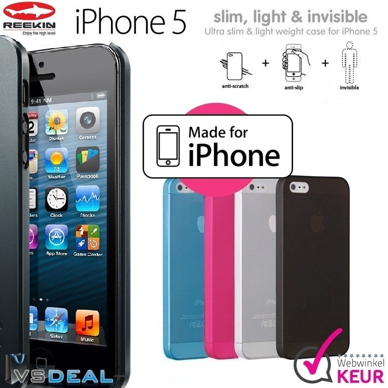 vsdeal.com - iPHONE 5 Transparant Cover Ultra Dun OP=OP vsdeal.com - iPHONE 5 Transparant Cover Ultra Dun OP=OP