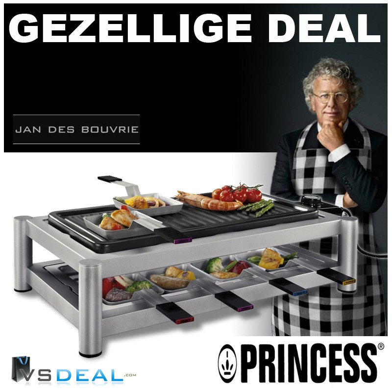 vsdeal.com - Jan des Bouvrie Princess Let's Cook Combi Chef 8 persoons OP=OP