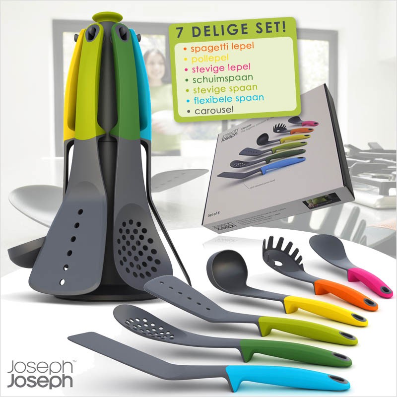 vsdeal.com - Joseph Joseph Kookgerei set Elevate Carrousel 7-delig (tip)