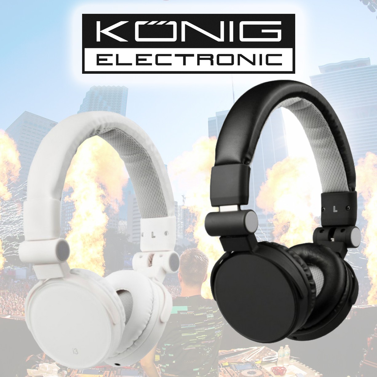 vsdeal.com - König On-ear Headset DJ-Stijl vsdeal.com - König On-ear Headset DJ-Stijl