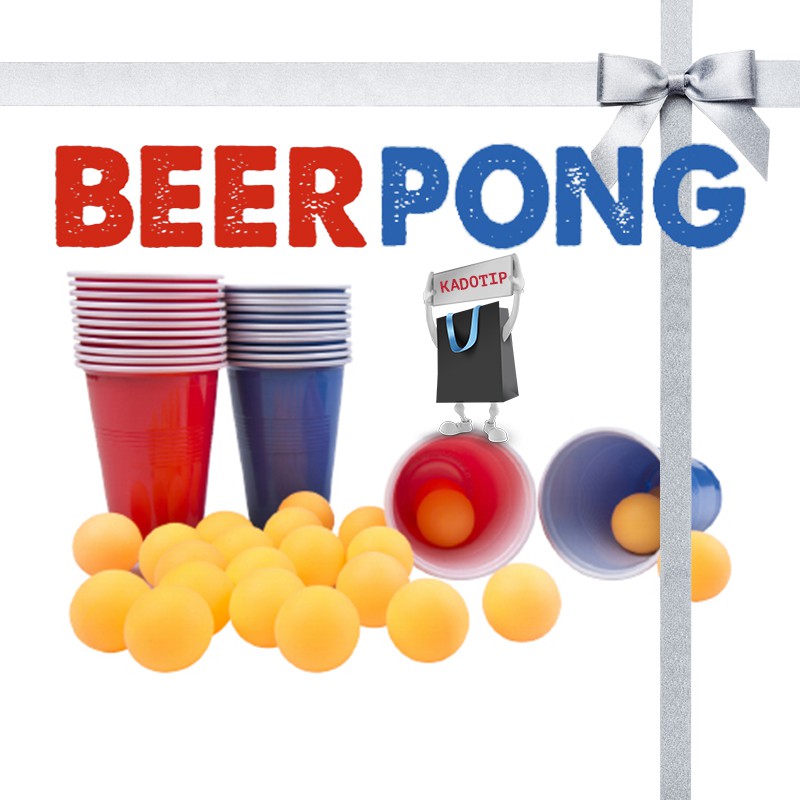 vsdeal.com - KADOTIP! Beer Pong Starterset 48-delig