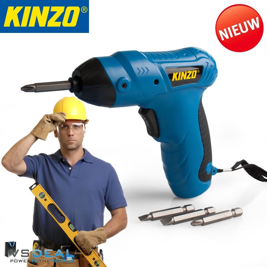 vsdeal.com - KINZO Accuboormachine - Schroefmachine OP=OP