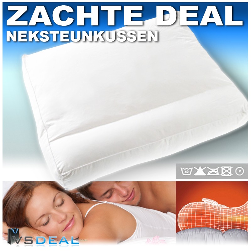 vsdeal.com - Kussen met neksteun voor de ideale ondersteuning in de nacht OP=OP