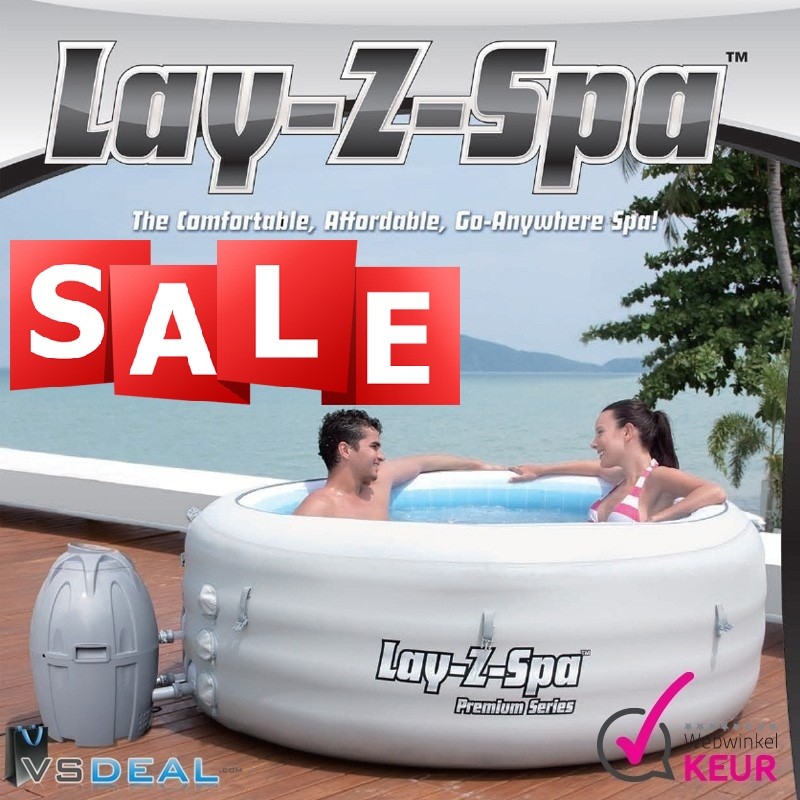 vsdeal.com - Lay Z Spa™ Opblaasbaar Jacuzzi voor 4 personen nieuw model vsdeal.com - Lay Z Spa™ Opblaasbaar Jacuzzi voor 4 personen nieuw model