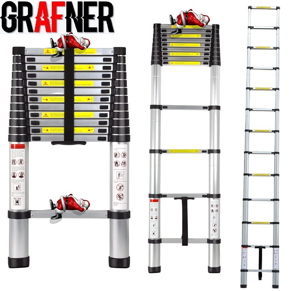 vsdeal.com - Lichtgewicht Telescoop ladder in 2 maten OP=OP vsdeal.com - Lichtgewicht Telescoop ladder in 2 maten OP=OP