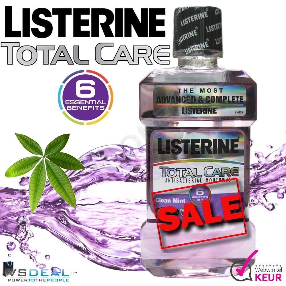 vsdeal.com - LISTERINE® TOTAL CARE Mondwater 2 Liter vsdeal.com - LISTERINE® TOTAL CARE Mondwater 2 Liter