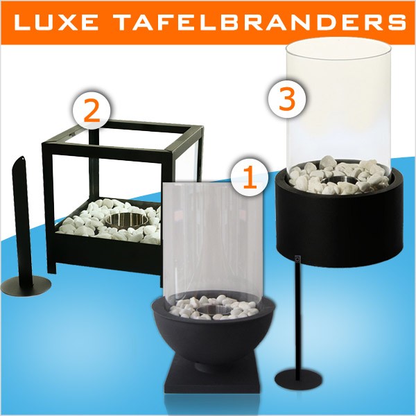 vsdeal.com - Luxe Tafelbranders keuze uit 3 OP=OP vsdeal.com - Luxe Tafelbranders keuze uit 3 OP=OP