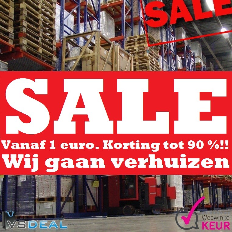 vsdeal.com - MAGAZIJN LEEGVERKOOP! Wij gaan verhuizen!!!