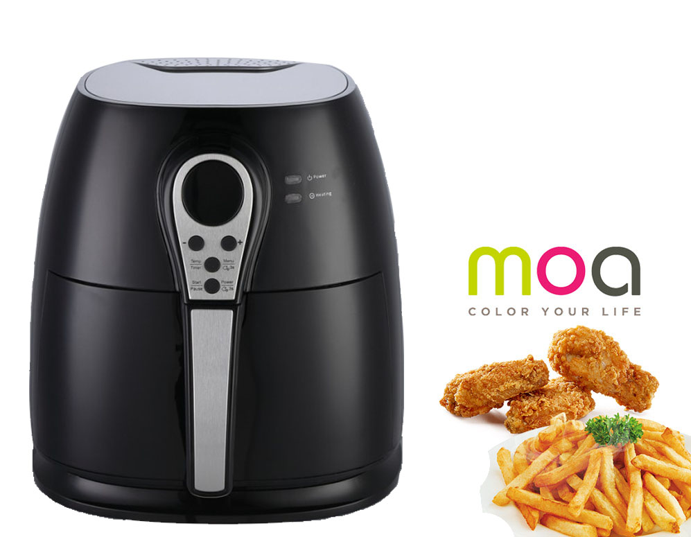 vsdeal.com - Moa Design Airfryer LED Zwart