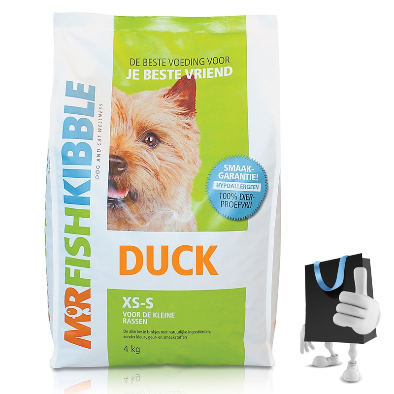 vsdeal.com - MrFishKibble Hypoallergeen hondenvoer met eend en rijst 4 kilo vsdeal.com - MrFishKibble Hypoallergeen hondenvoer met eend en rijst 4 kilo