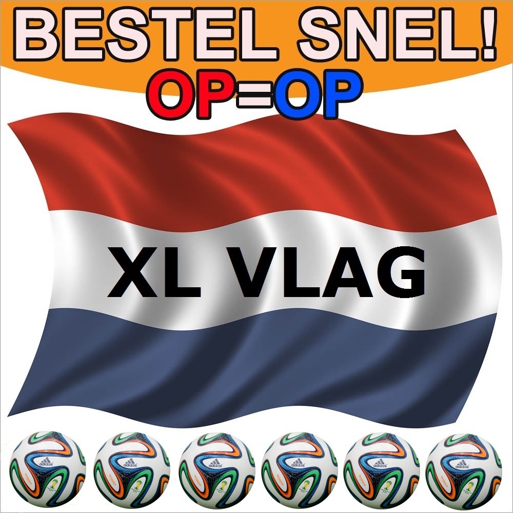 vsdeal.com - Nederlandse Vlag XL STUNTAANBIEDING OP=Pech!