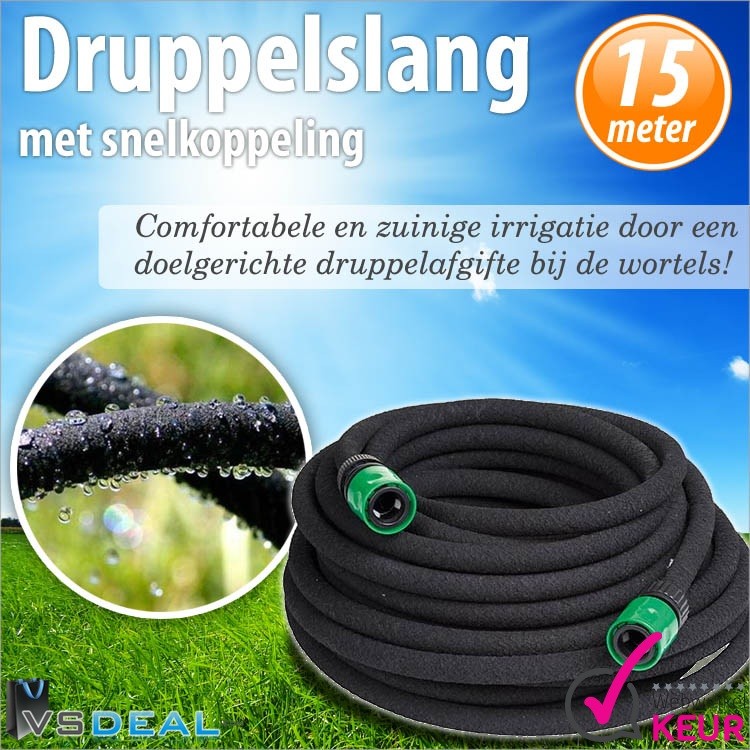 vsdeal.com - Nieuw Druppelslang met Snelkoppeling ideaal voor uw droge Tuin OP=OP vsdeal.com - Nieuw Druppelslang met Snelkoppeling ideaal voor uw droge Tuin OP=OP