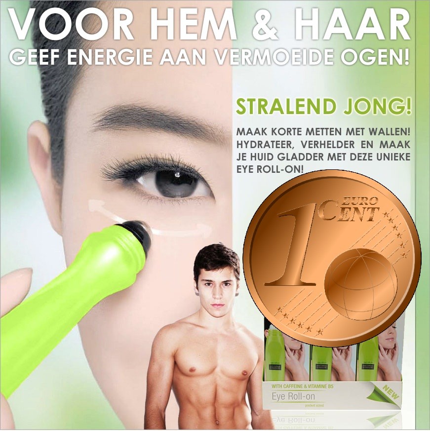 vsdeal.com - Nieuw Eye Roll-On. Geen Wallen Meer! Voor Hem & Haar. Wij vieren feest