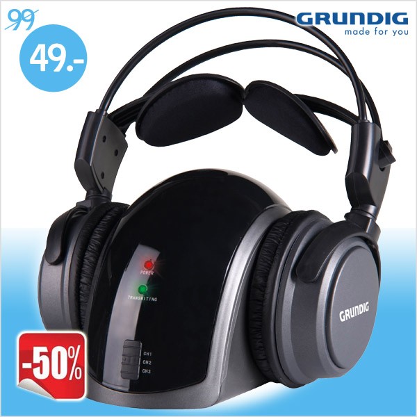 vsdeal.com - Nieuw Grundig draadloze hoofdtelefoon vsdeal.com - Nieuw Grundig draadloze hoofdtelefoon