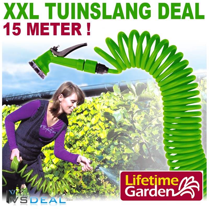 vsdeal.com - Nieuw Spiraalslang Complete Set ideaal voor uw droge Tuin OP=OP