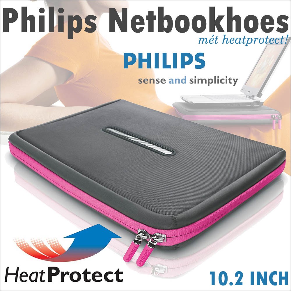 vsdeal.com - Philips Netbookhoes met HeatProtect
