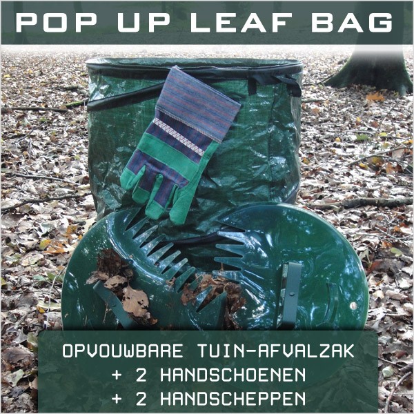 vsdeal.com - POP UP LEAF BAG + Gratis handschoenen + Gratis scheppen vsdeal.com - POP UP LEAF BAG + Gratis handschoenen + Gratis scheppen