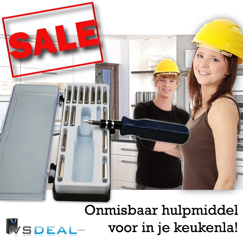 vsdeal.com - Precisie Gereedschap 16-dlg altijd handig!!