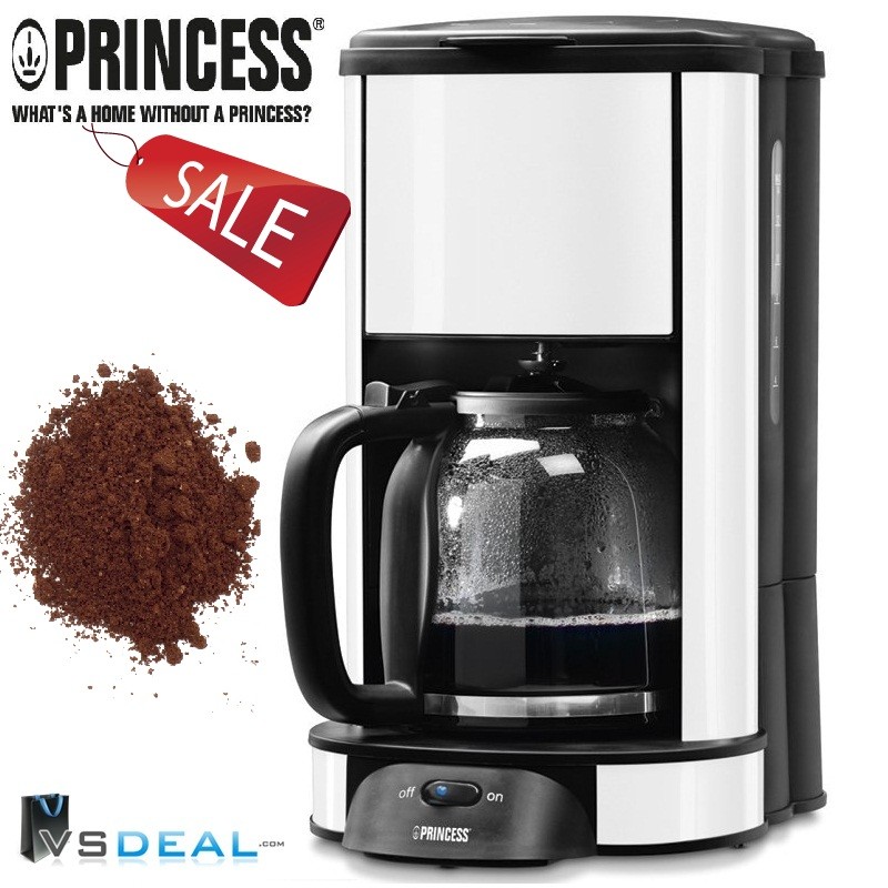 vsdeal.com - Princess Koffiezetapparaat Arctic OP=OP vsdeal.com - Princess Koffiezetapparaat Arctic OP=OP