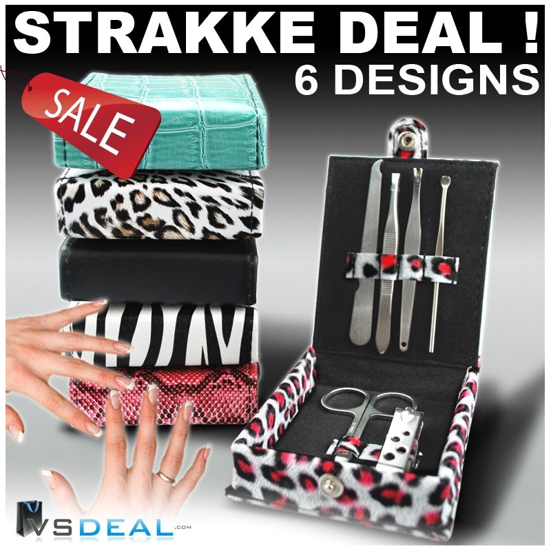 vsdeal.com - Professionele 6-delige Nagelverzorgings set. Inclusief Trendy etui OP=OP