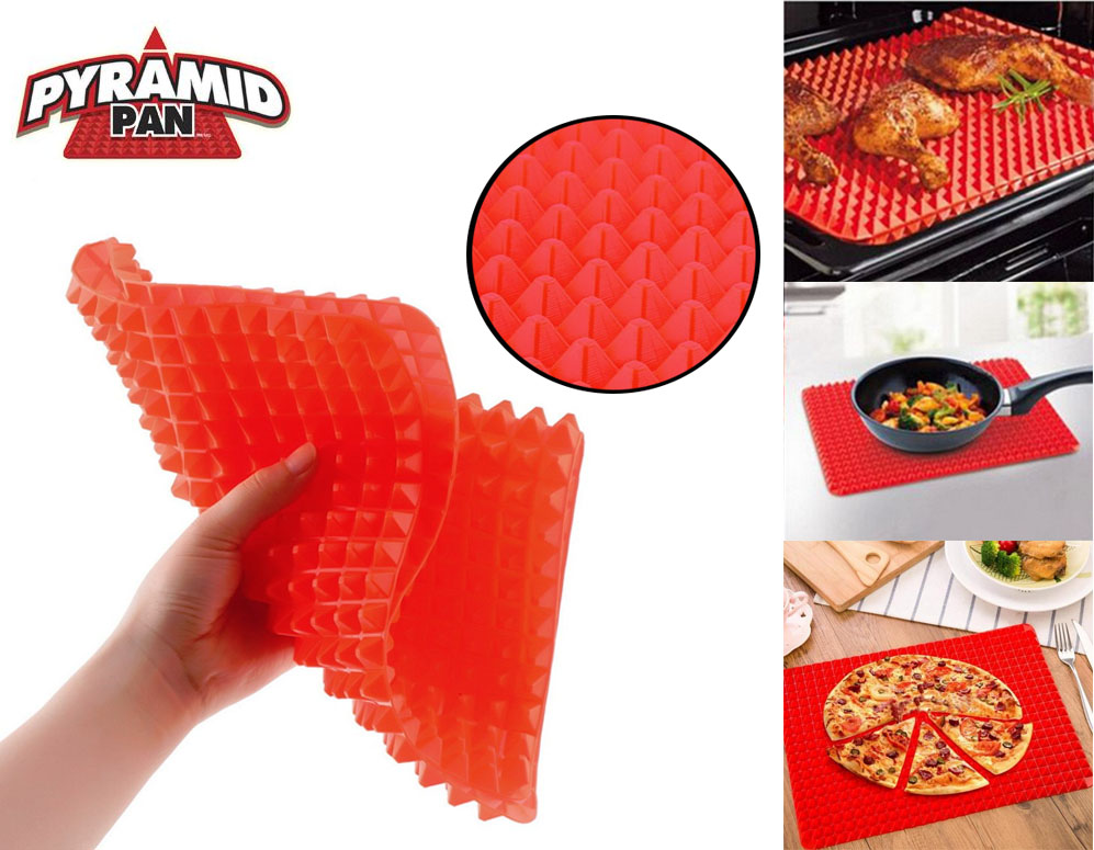 vsdeal.com - Pyramid Pan Siliconen Oven Bak Mat vsdeal.com - Pyramid Pan Siliconen Oven Bak Mat