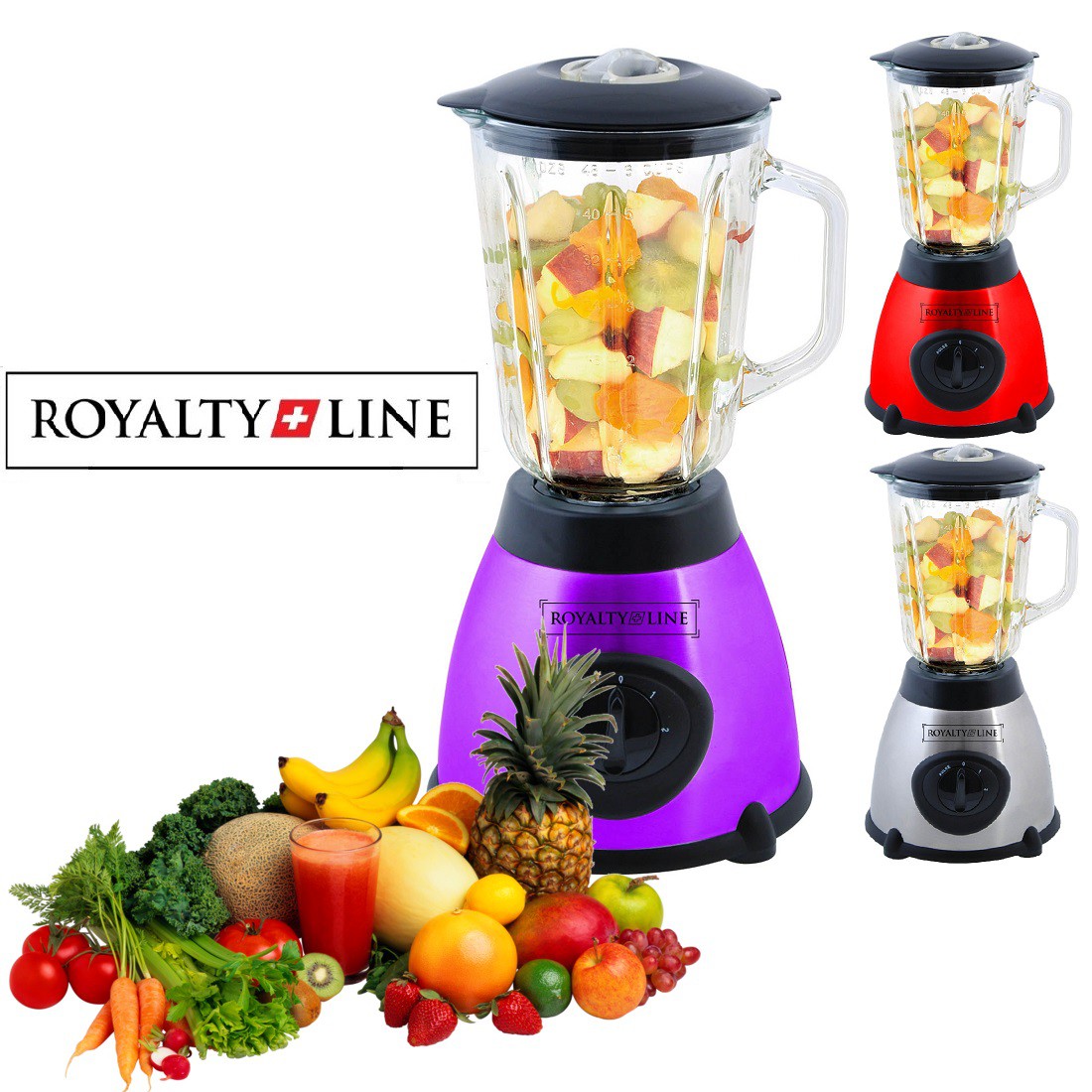 vsdeal.com - Royalty Line Blender in 3 trendy kleuren vsdeal.com - Royalty Line Blender in 3 trendy kleuren